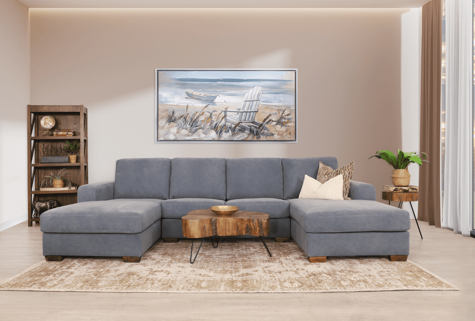 Elevate Your Home Interiors: Complementing Your U Shaped Sofa with Stylish Accent Pieces