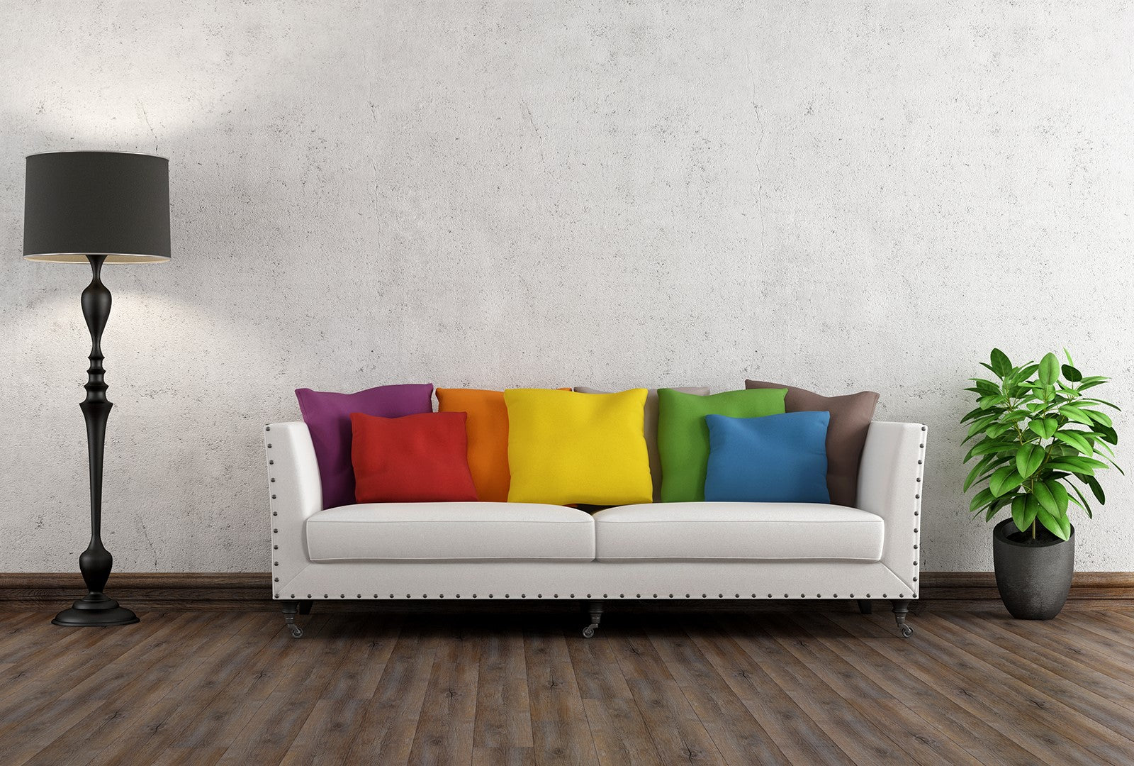 How about a rainbow room?