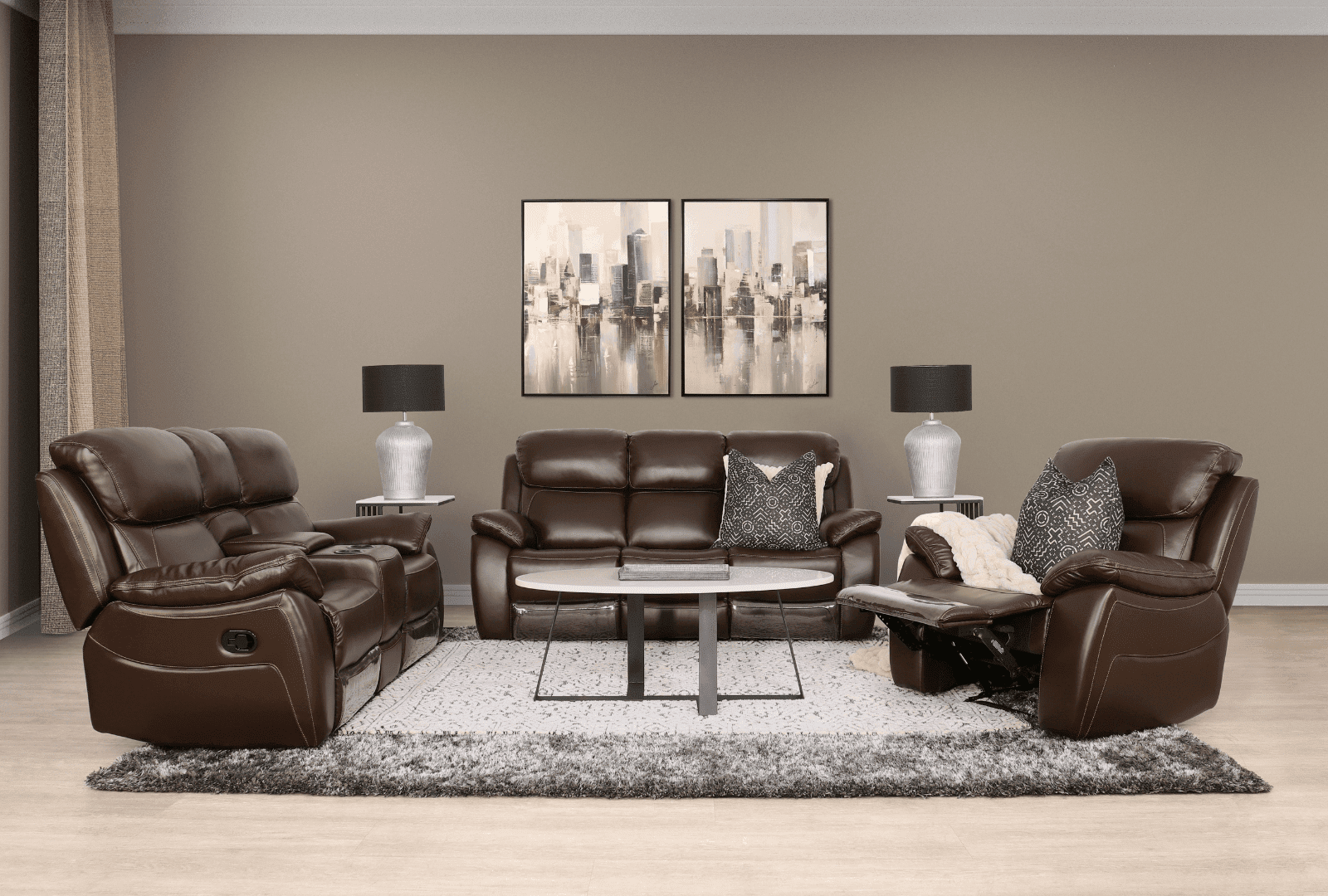 Accessorising Your Modern Leather Couch: Throw Pillows, Throws, and Décor Ideas