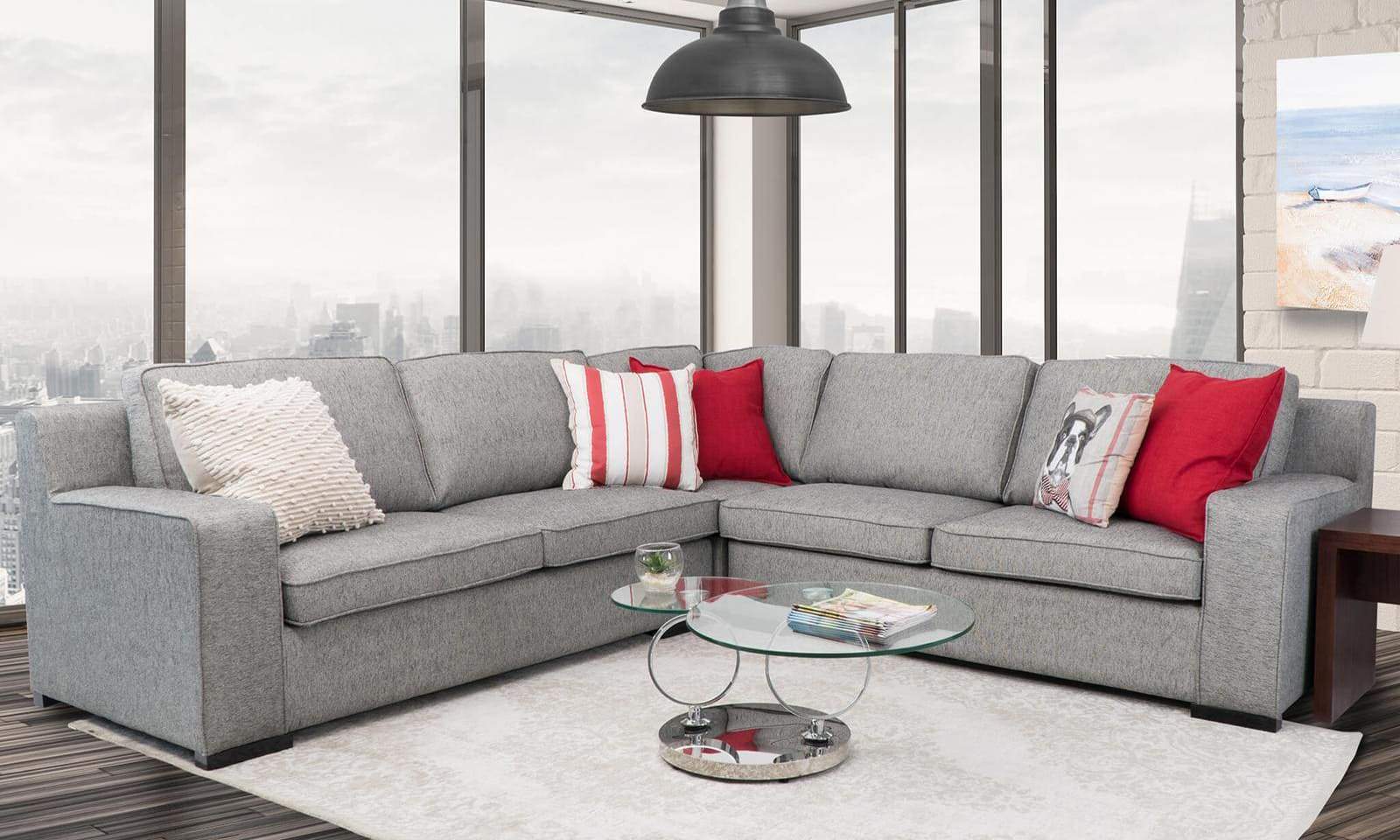 Your guide to buying a leather or fabric sofa