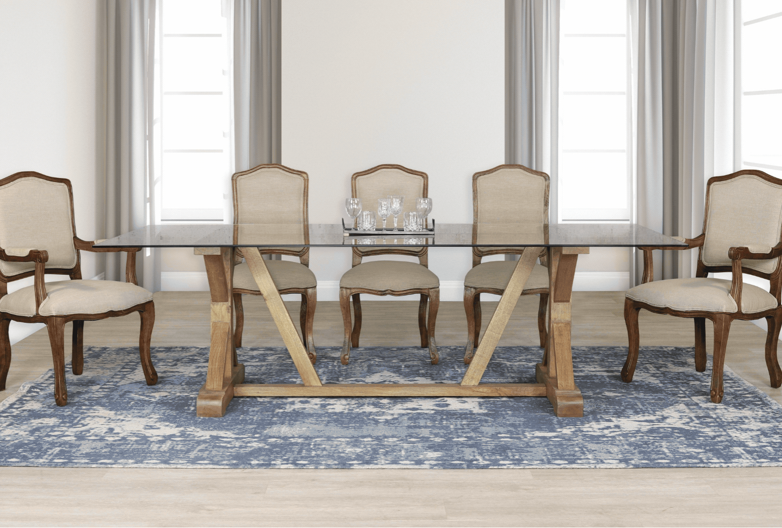 Choosing the Right Base for Your Customisable Glass Top Dining Table: A Style Guide