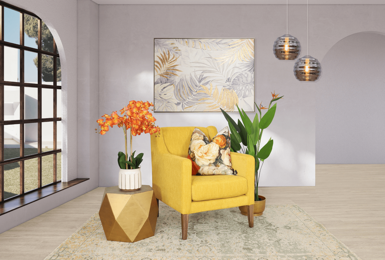 Floral Themed Interior Design: Decorating with Floral Patterns - Bringing the Essence of Spring to Your Furniture