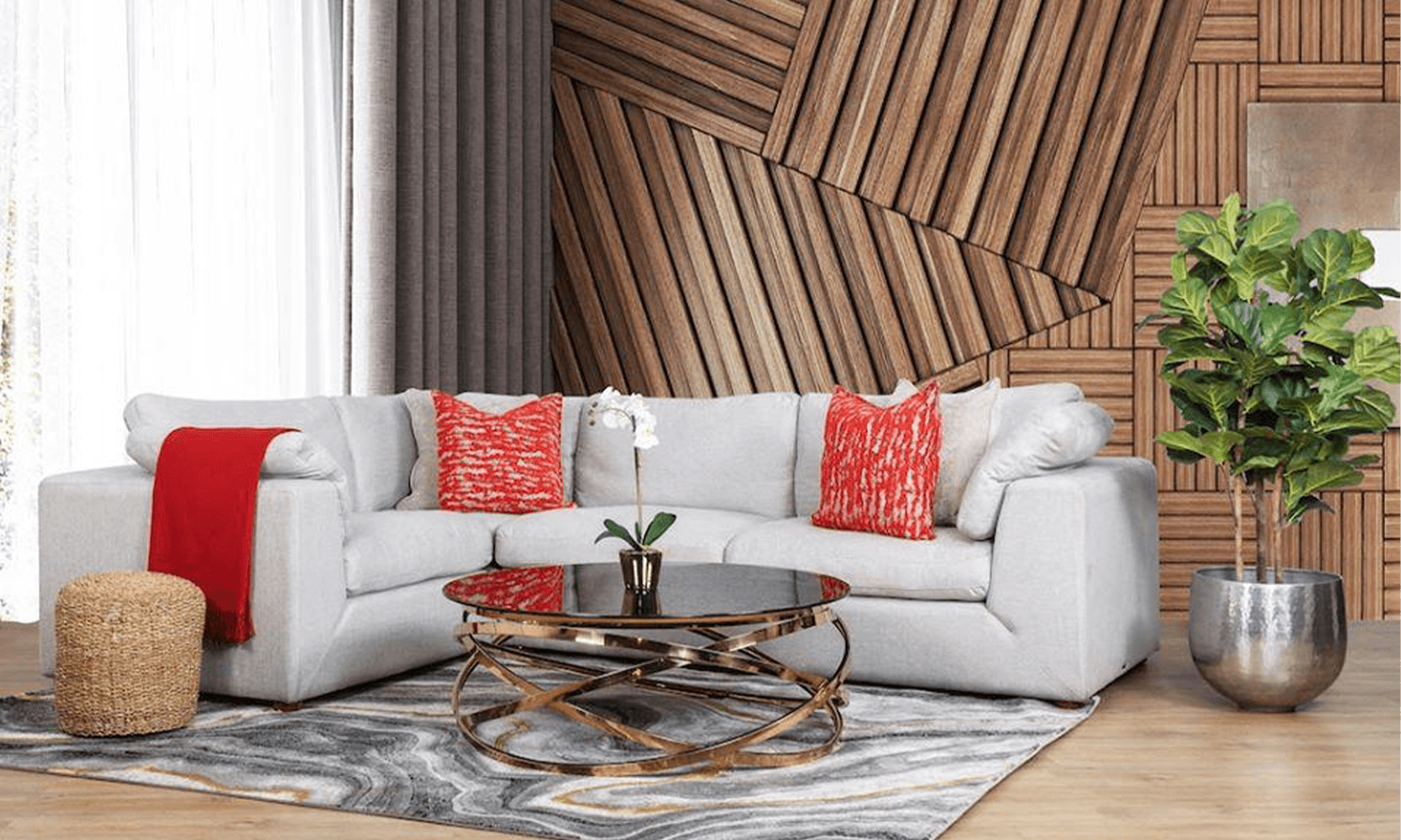HOW TO STYLE A MODERN LIVING ROOM