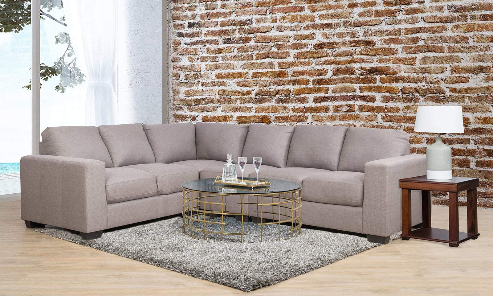 SOPHISTICATED SAVANNAH CORNER SOFA