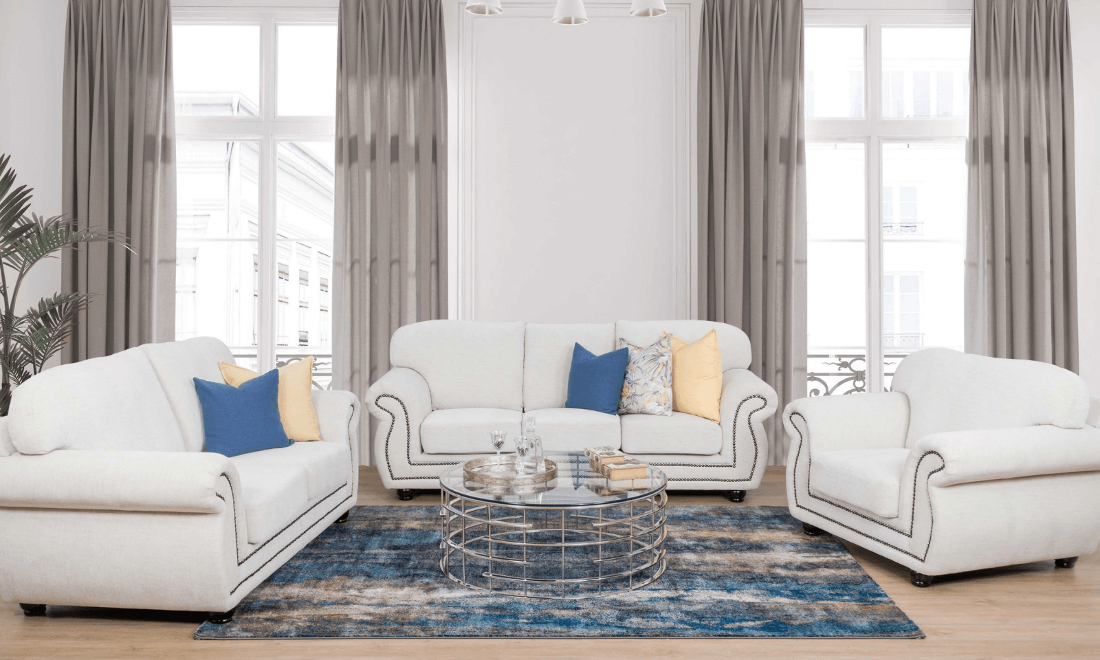 HOW TO STYLE A ROUND COFFEE TABLE