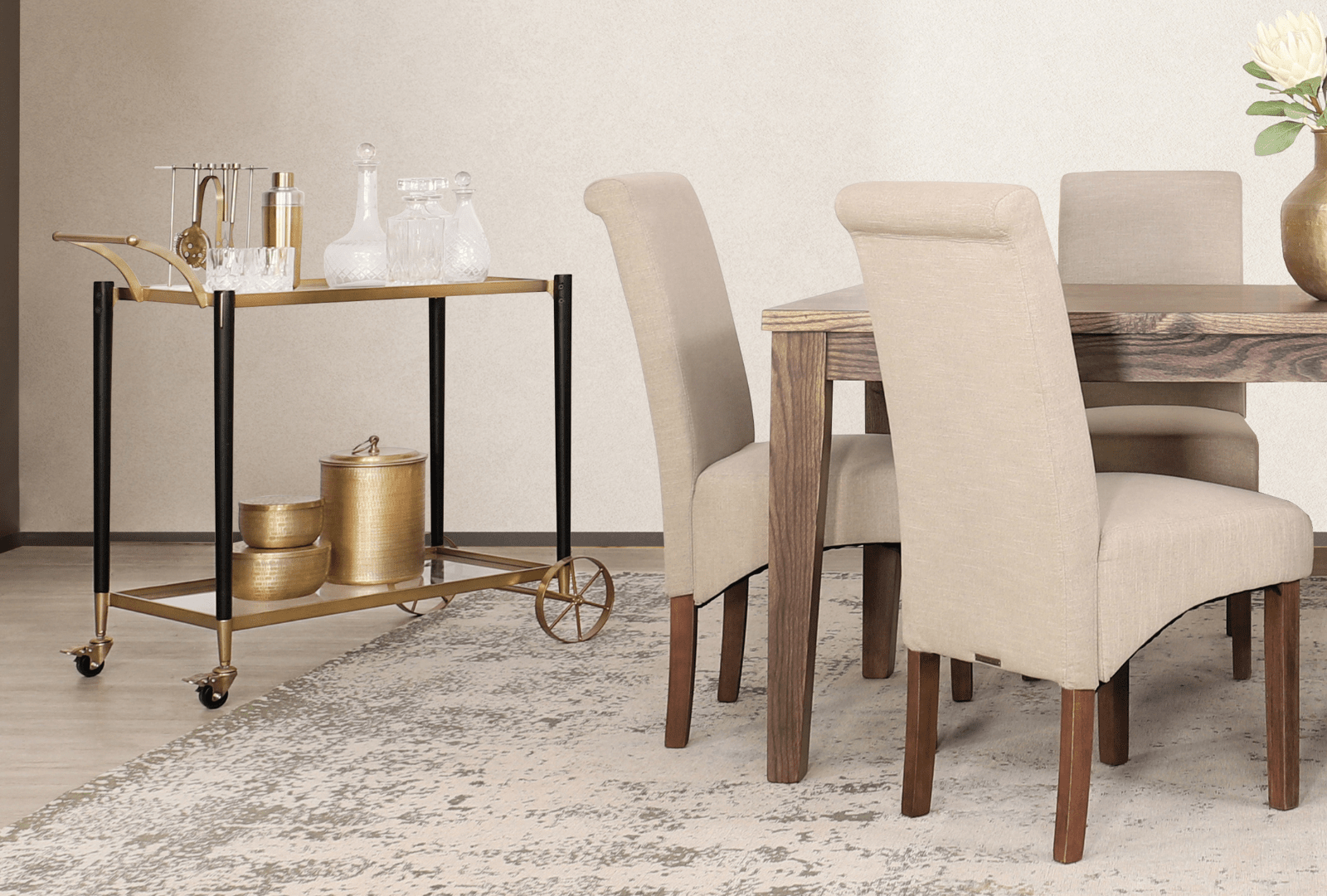The Versatility of Bar Carts in Home Décor