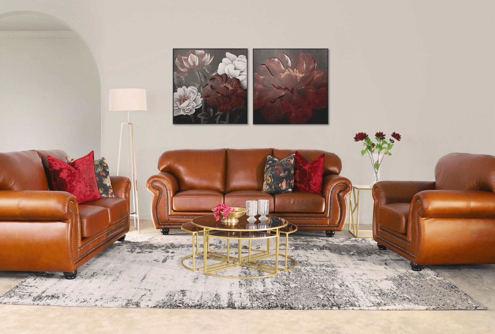 Tips for furnishing a large living space