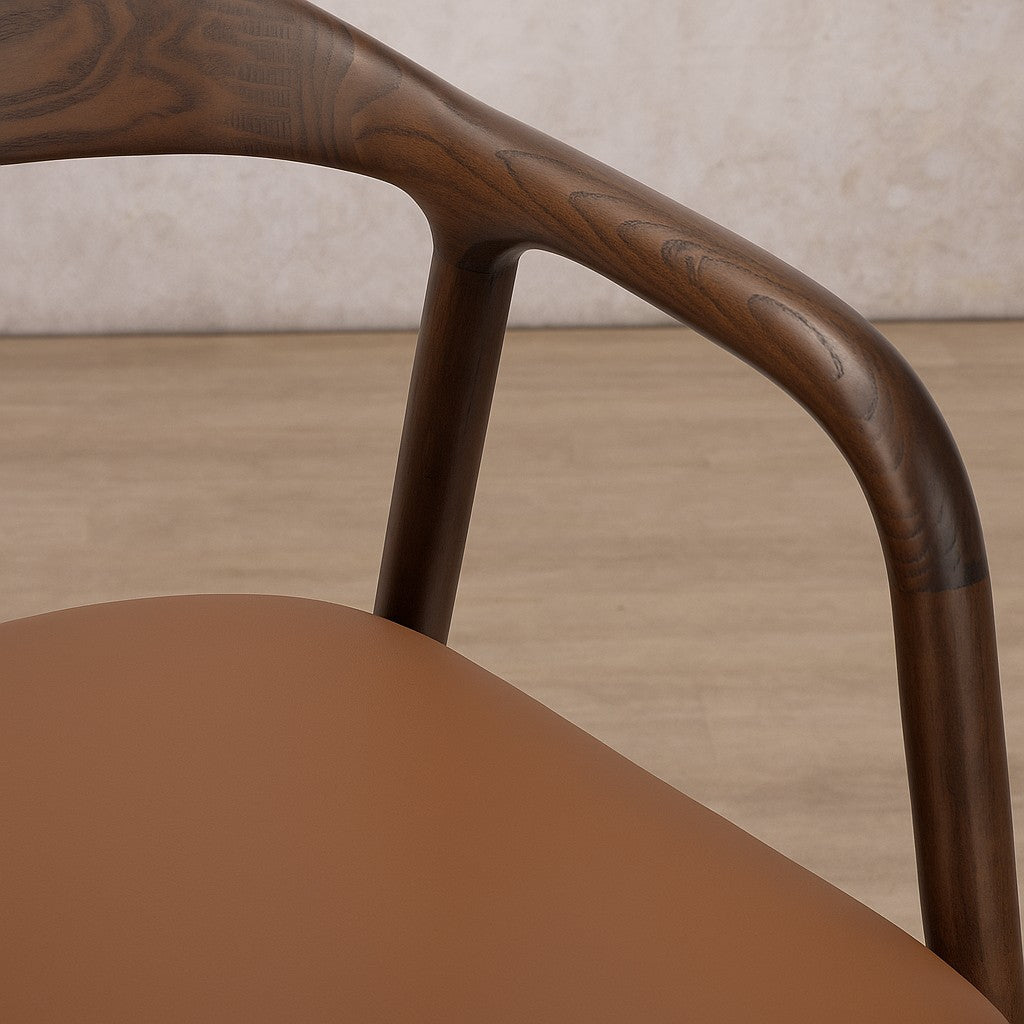 Alden Walnut Dining Chair | Dining Chairs, wooden dining chairs, carver dining chairs