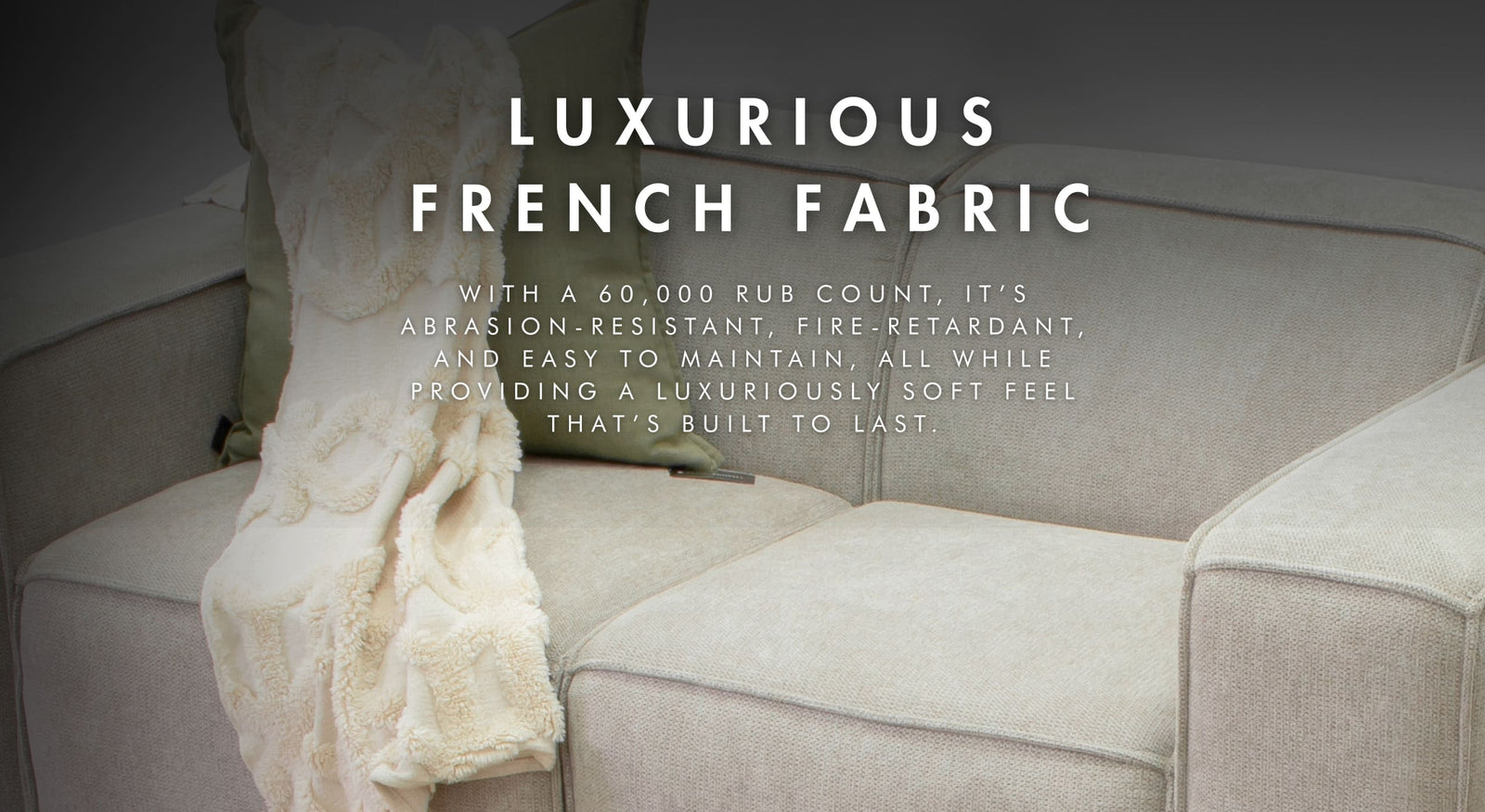 Discover Fabric Couches, Luxurious Fabric
