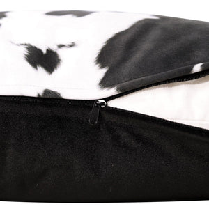 Nguni Black & White Cushion Cushion Leather Gallery 