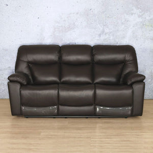 Chester 3 Seater Leather Recliner Leather Recliner Leather Gallery Choc 