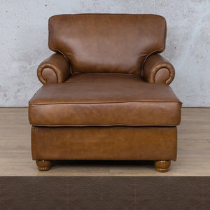 Salisbury Leather 2 Arm Chaise Leather Armchair Leather Gallery Country Ox Blood Full Foam 
