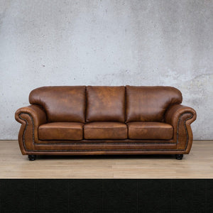 Isilo 3+2+1 Leather Sofa Suite Leather Sofa Leather Gallery Czar Black 