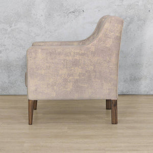 Julia Fabric Armchair - Feather Gold Fabric Armchair Leather Gallery 