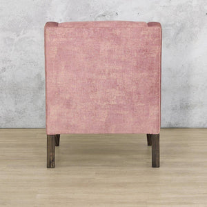 Julia Fabric Armchair - Fuchsia Pink Fabric Armchair Leather Gallery 