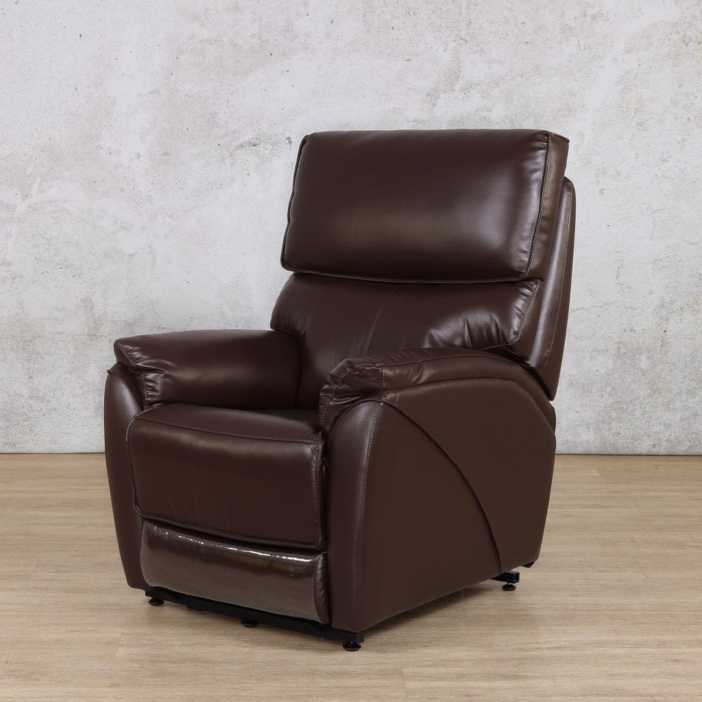 Kolbe Electric 1 Seater Leather Recliner - Available on Special Order Plan Only Leather Recliner Leather Gallery 