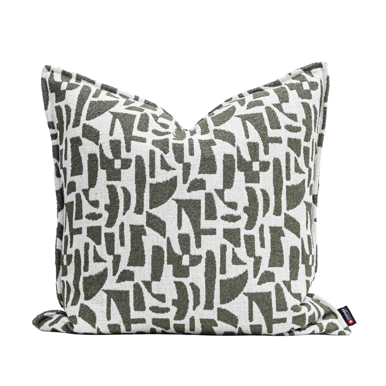 Krait Mediterranean Olive Cushion - 59cm x 59cm