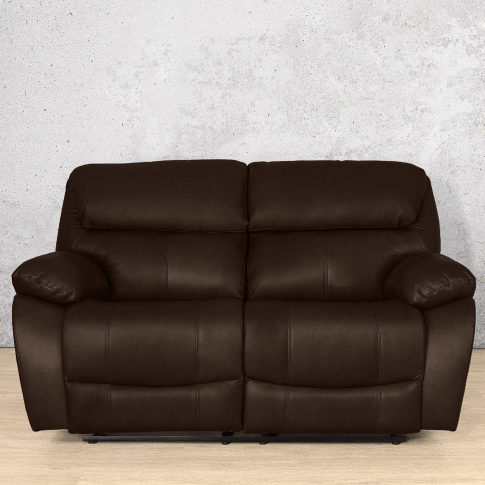 Kuta 2 Seater leather Recliner Czar ox Blood | Leather Gallery