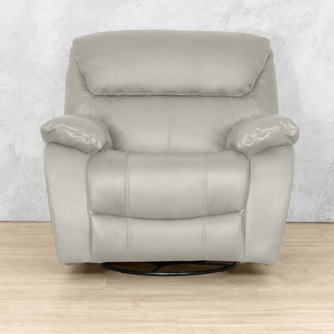 Kuta 1 Seater Leather Recliner Chair - Rocker