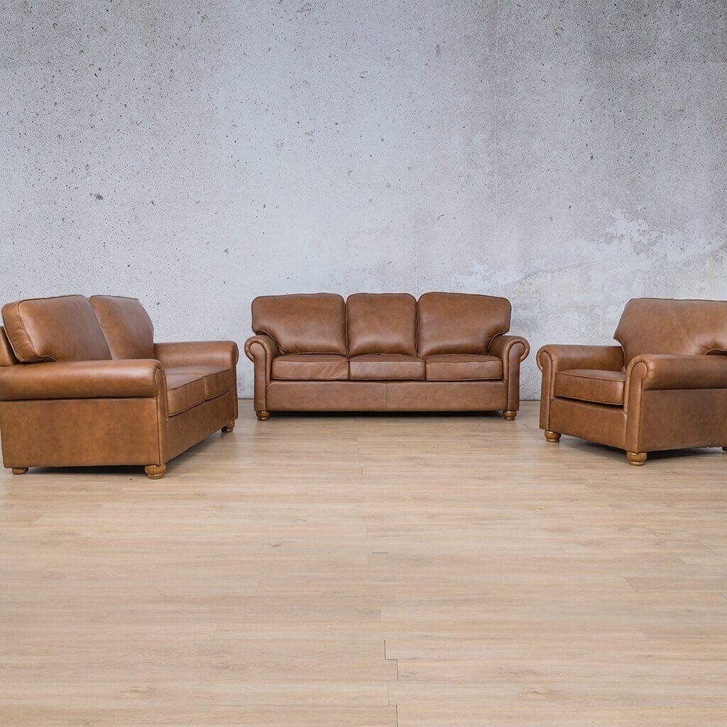 Salisbury 3+2+1 Leather Sofa Suite Leather Sofa Leather Gallery 