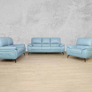 Maddox 3+2+1 Leather Sofa Suite - Available on Special Order Plan Only Leather Sofa Leather Gallery 