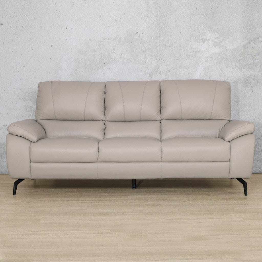 Maddox 3 Leather Sofa Fabric Corner Suite Leather Gallery Grey 