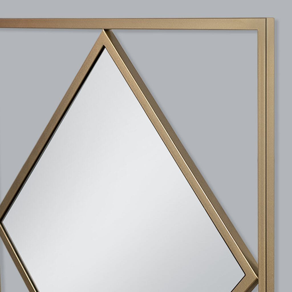 Sophia Gold Mirror - 800 x 800 Mirror Leather Gallery Gold 800 x 800 