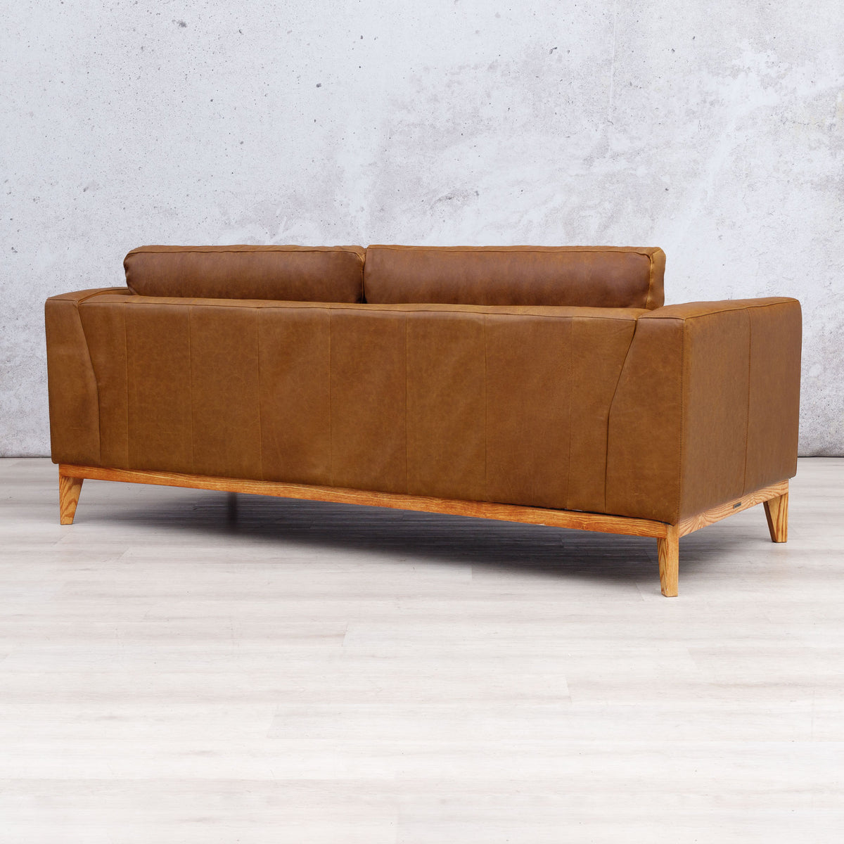 modena-3-seater- Leather Couch czar pecan | Leather Gallery brown leather couch, three seater couch, leather couches