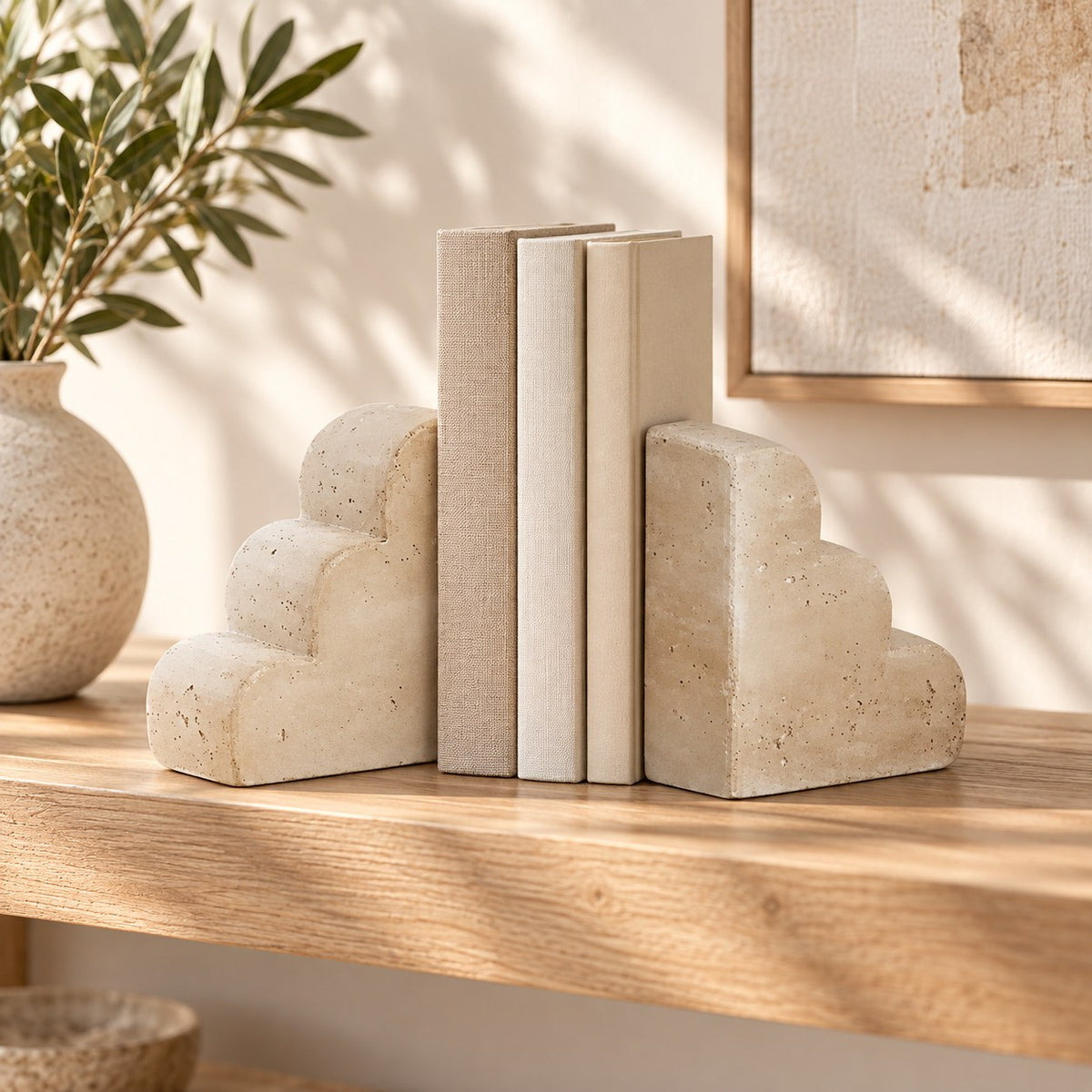 Nimbus Stepped Bookends