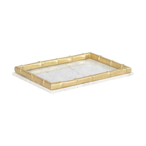 Pinto Bamboo Marble Tray Ornament Leather Gallery 