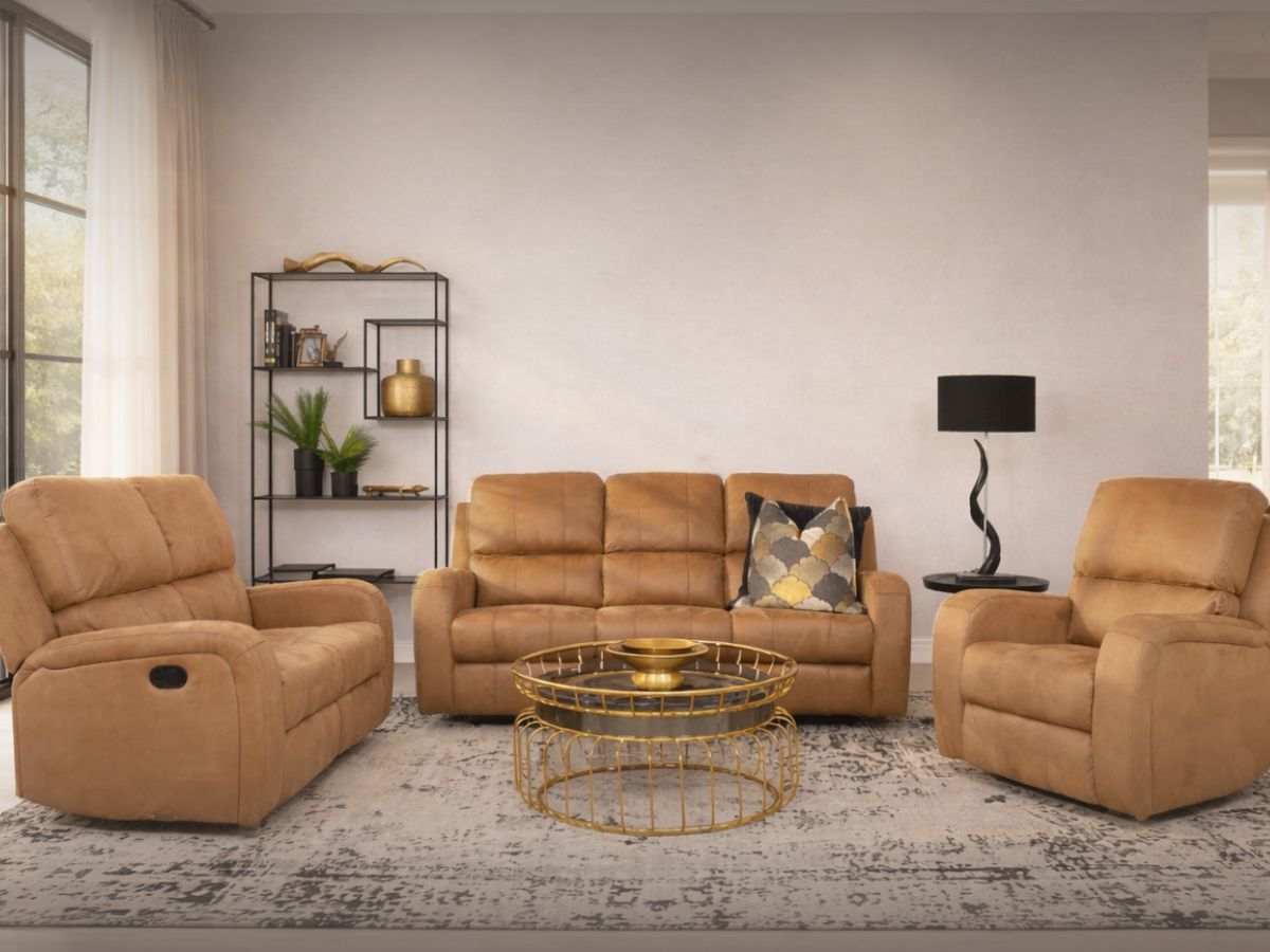 Recliner lounge suite, fabric recliner, recliner settees, couches and recliners for sale