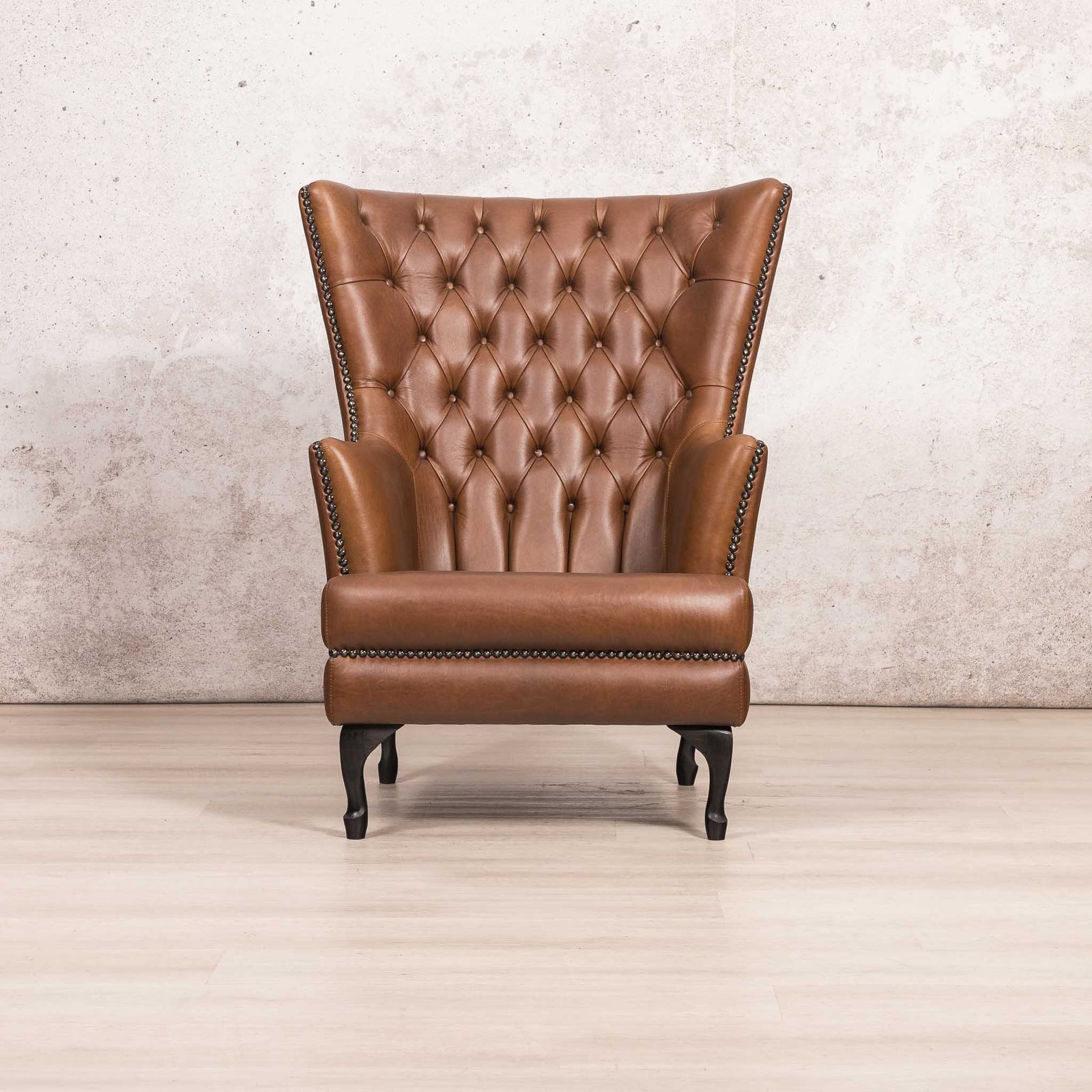 Salina Leather Armchair - Warehouse Clearance