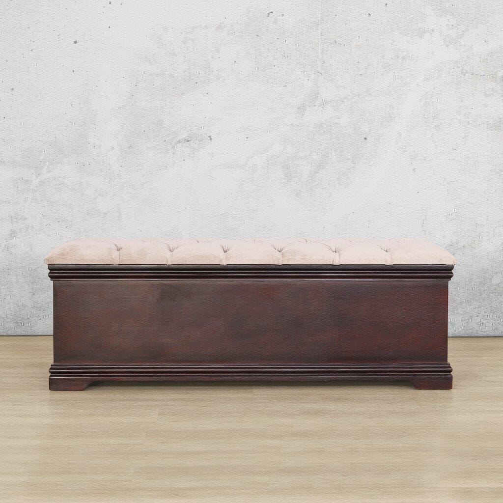 Diana Wooden Kist | Blanket Storage Box | Kist | Leather Gallery 