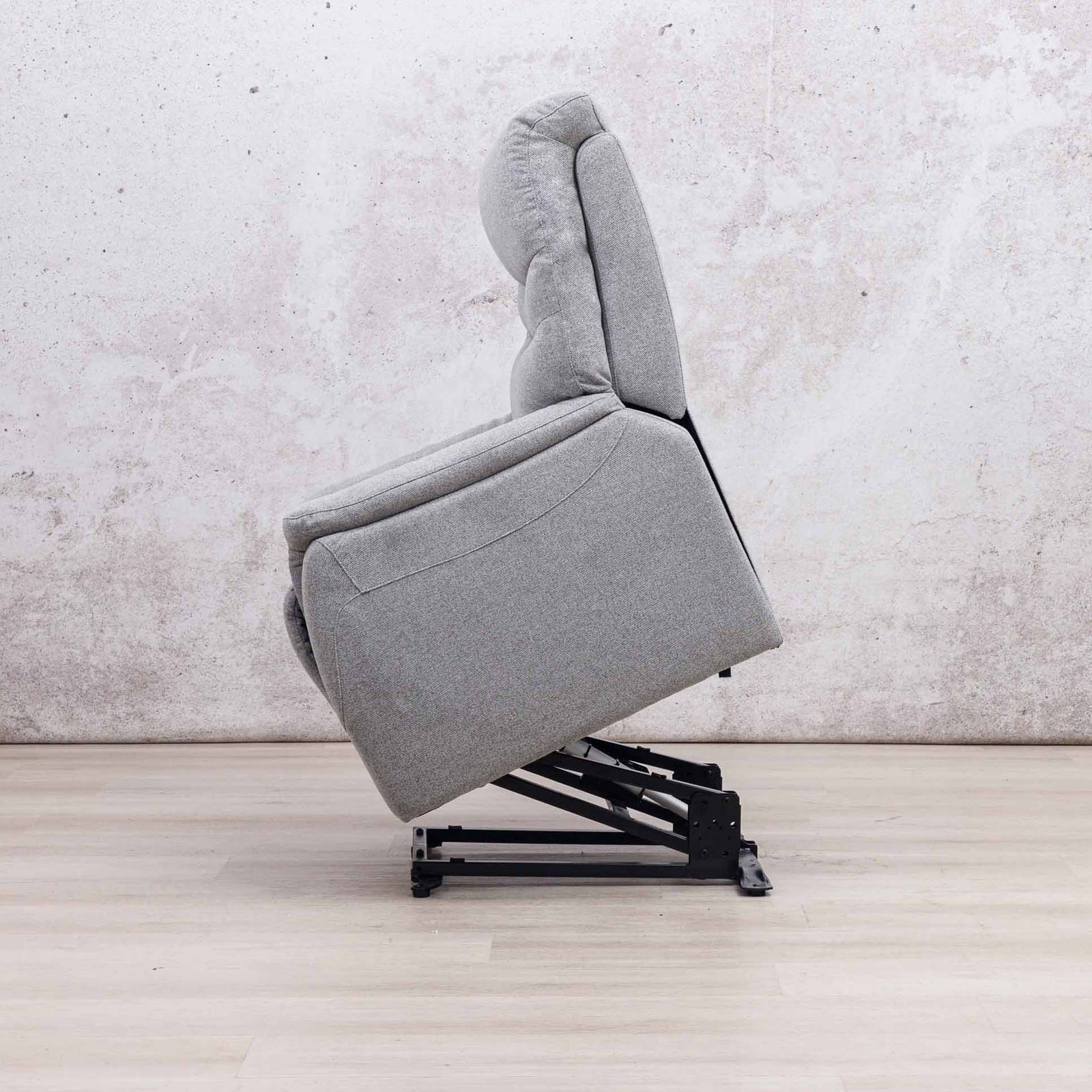 Seattle Fabric Recliner Chair Majestic Grey
