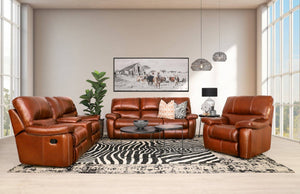 Senora 3+2+1 Leather Recliner Home Theatre Suite Leather Recliner Leather Gallery Odingo Bark 