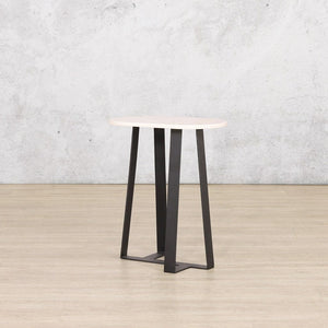 Vogue Side Table - Black Side Table Leather Gallery 