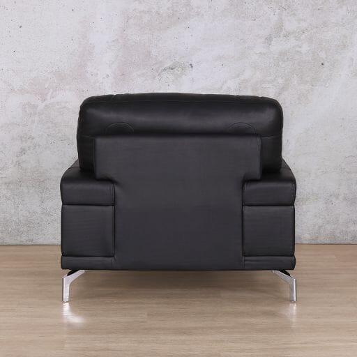 Adaline 1 Seater Leather Sofa Leather Sofa Leather Gallery-black