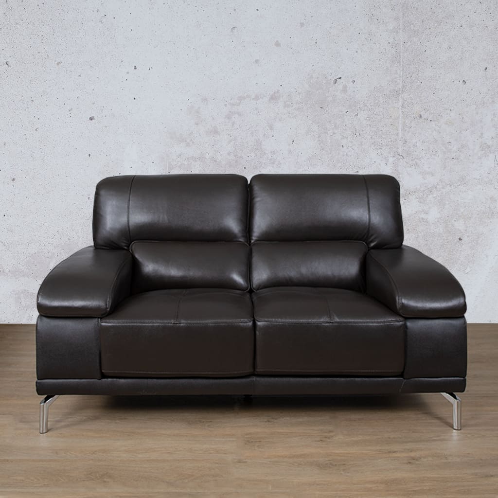 Adaline 2 Leather Sofa Suite Leather Sofa Leather Gallery Choc