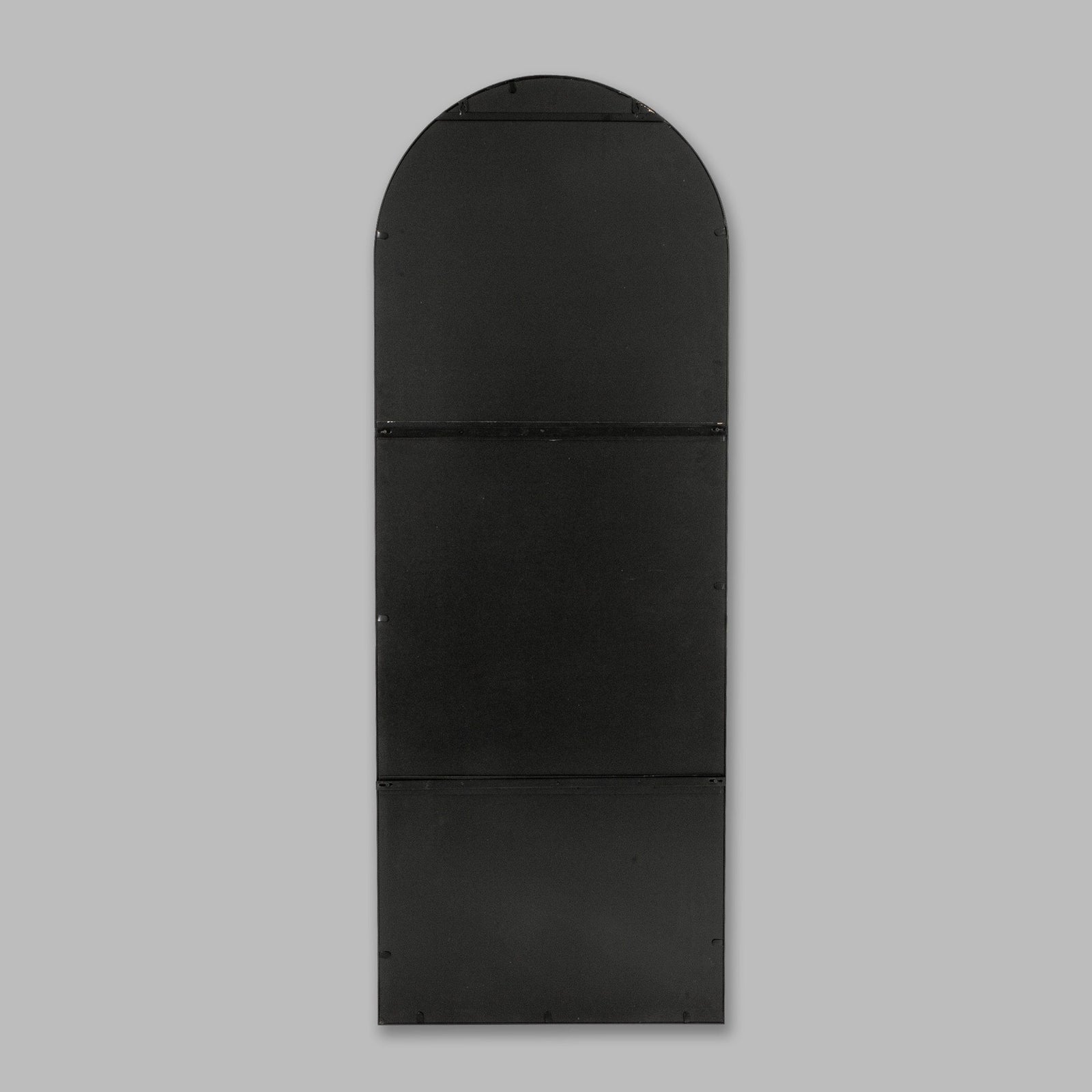 Alta Black Arch Mirror | Leather Gallery