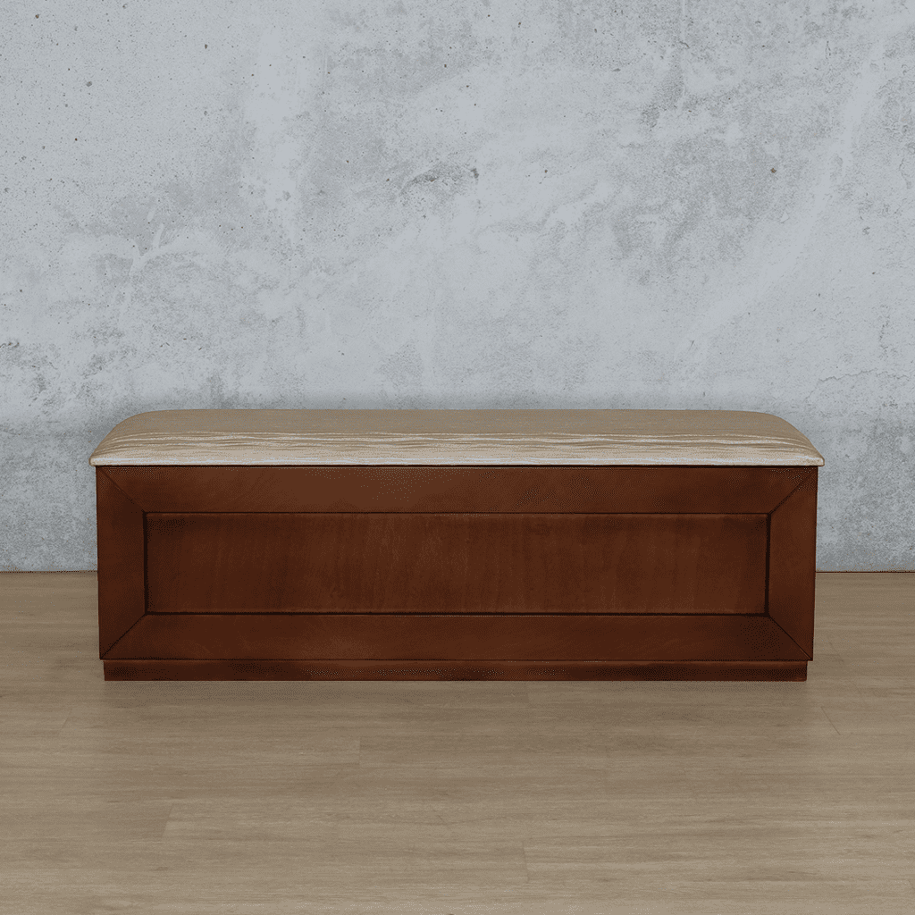 Amy Kist | Blanket Storage Box | Wooden Kist | Leather Gallery