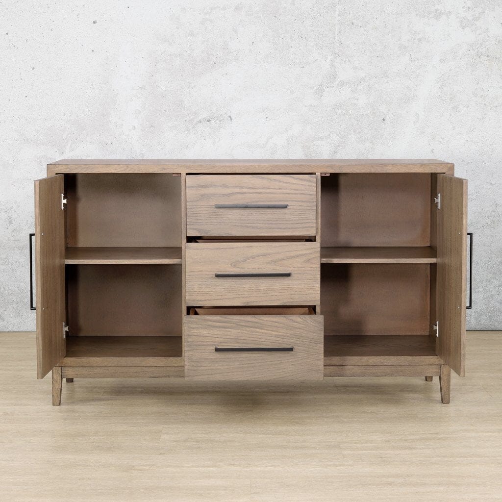Aubrey Sideboard 1500 Side Board Leather Gallery