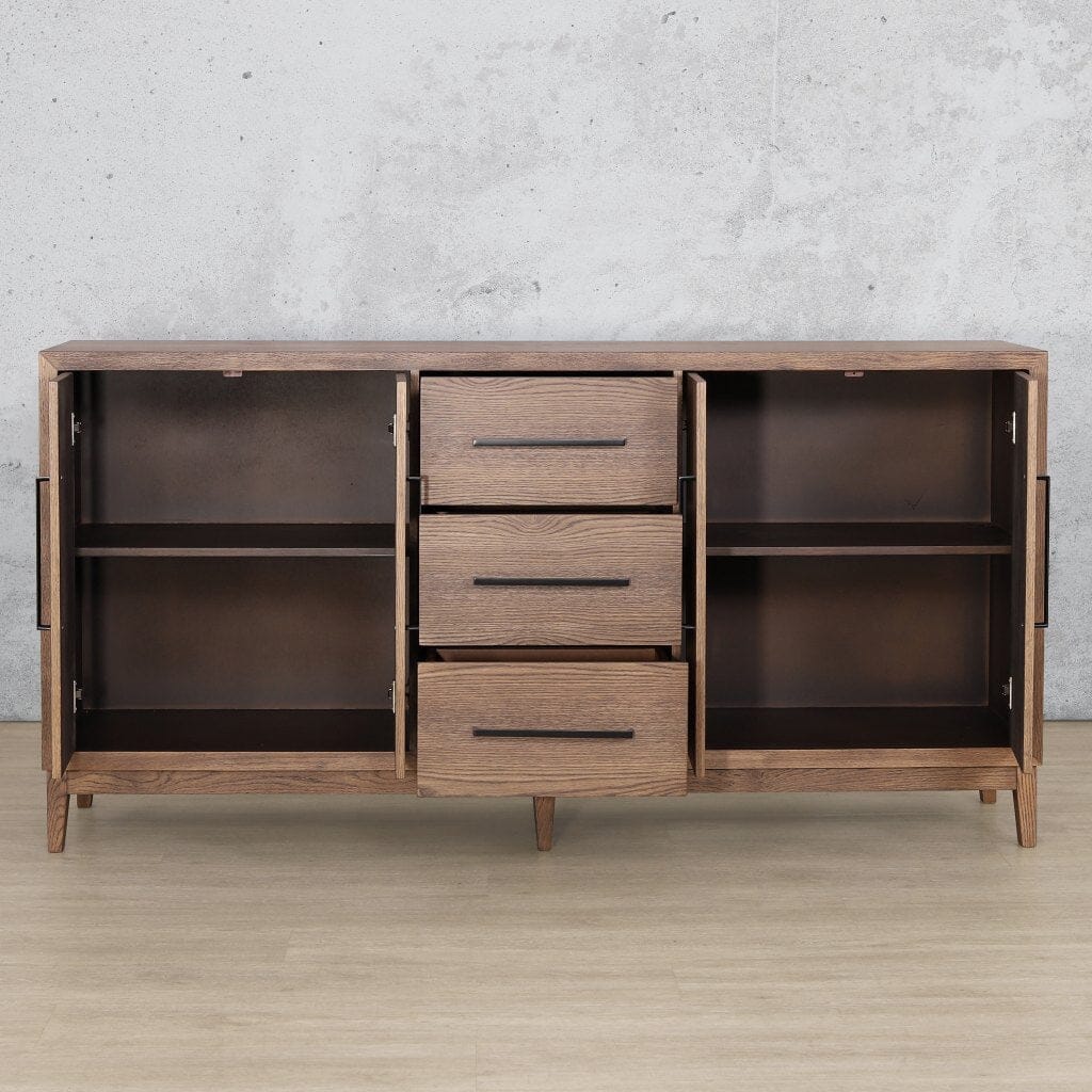 Aubrey Sideboard 1800 Side Board Leather Gallery