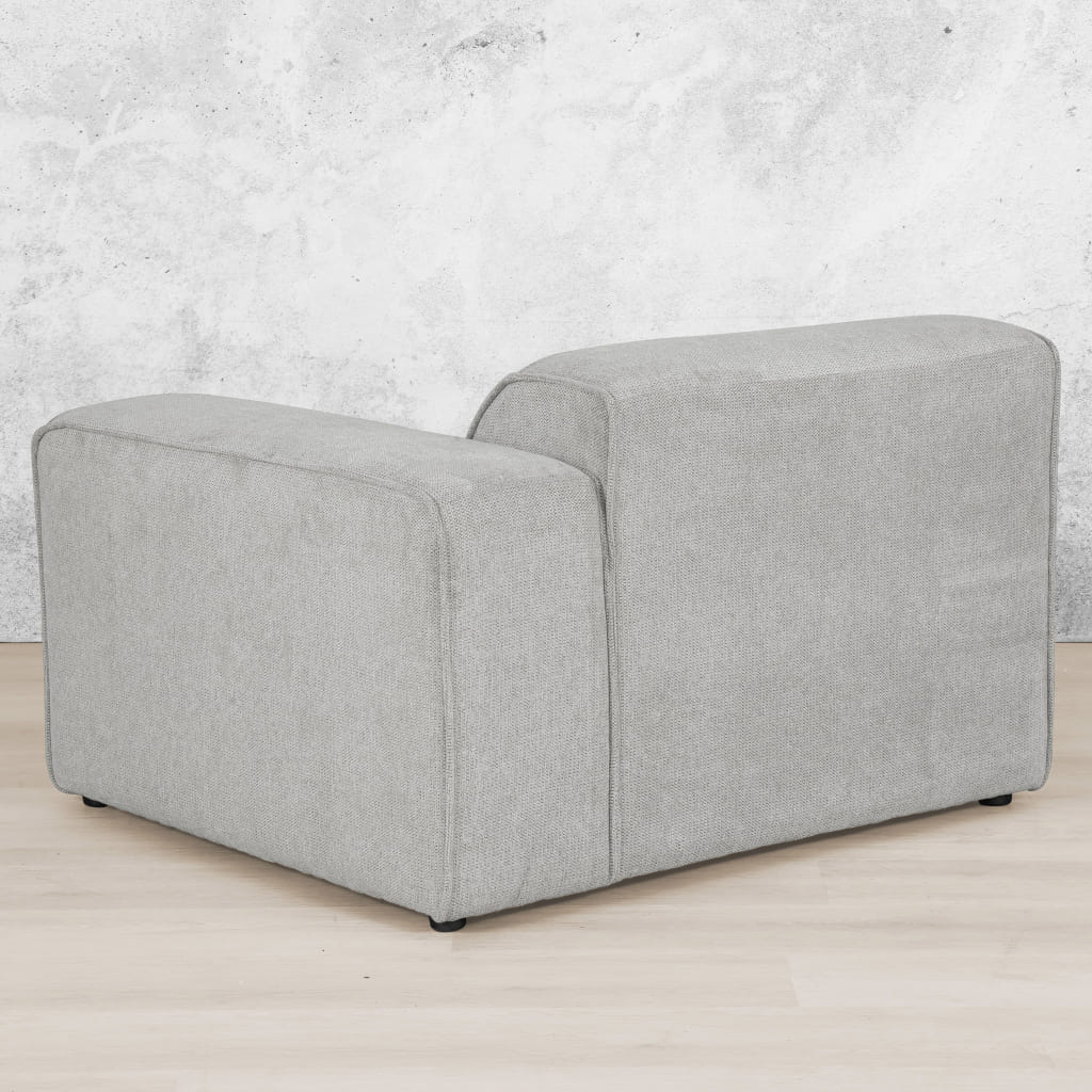 Discover Austin Fabric Couch - 1arm 1s- RHF -Bordeaux Grey