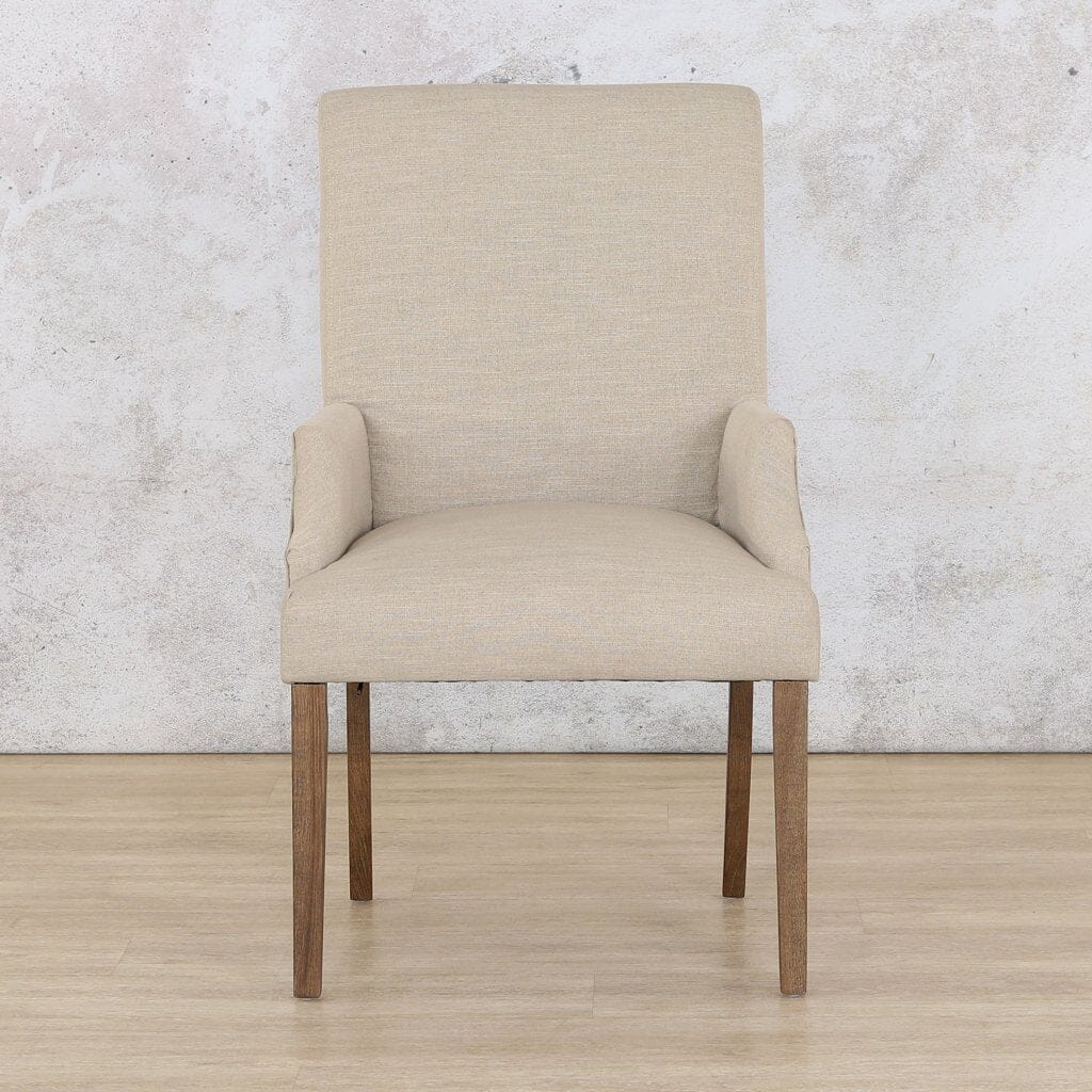 Baron Antique Dark Oak Carver Dining Chair Dining Chair Leather Gallery