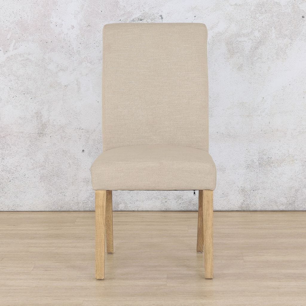Baron Antique Natural Oak Dining Chair Dining Chair Leather Gallery