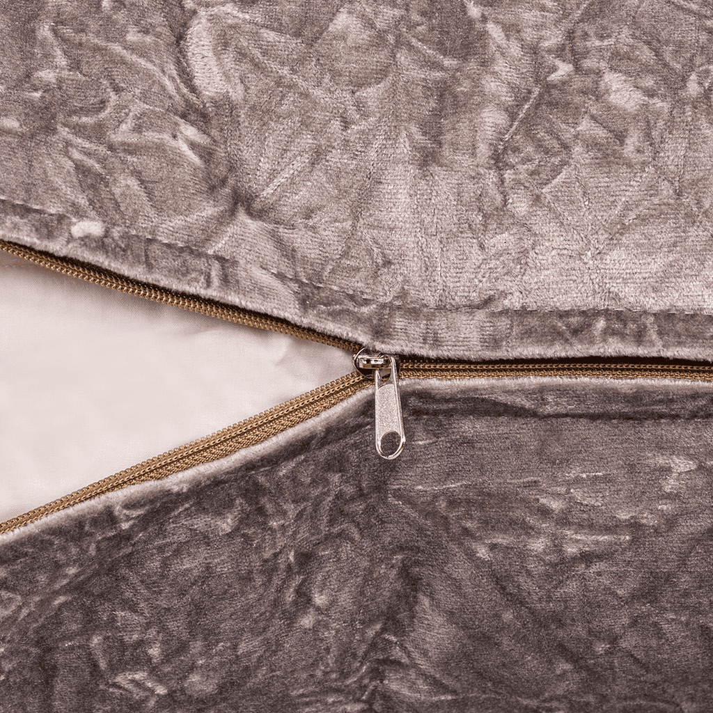 Bewitched Feather Grey Cushion Cushion Leather Gallery