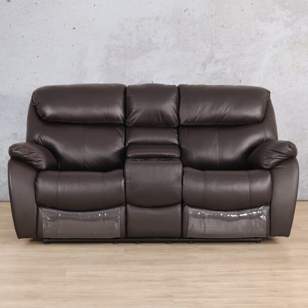Cairo 2 Seater Leather Recliner Home Theatre Leather Recliner Leather Gallery Choc