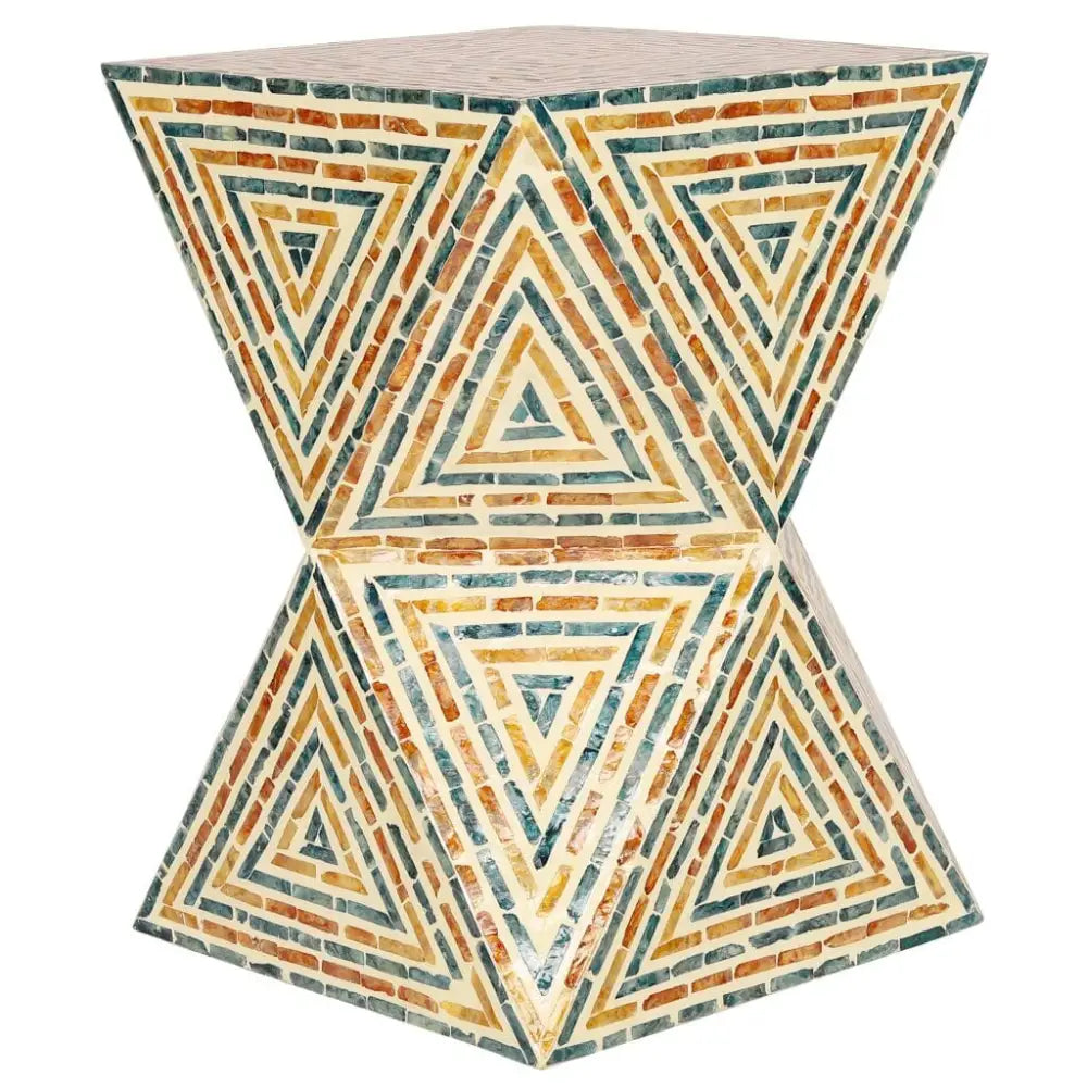 Capiz Stool