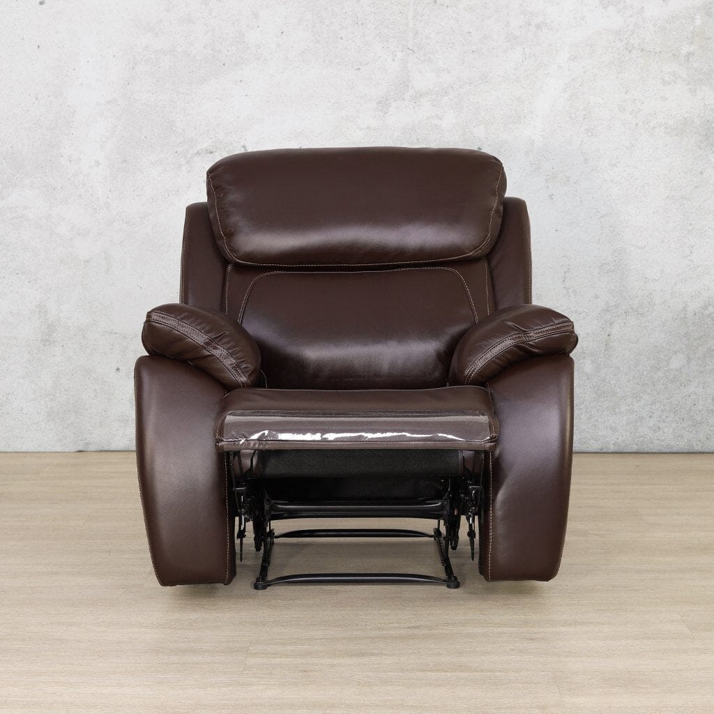 Capri 1 Seater Leather Recliner Leather Recliner Leather Gallery Choc