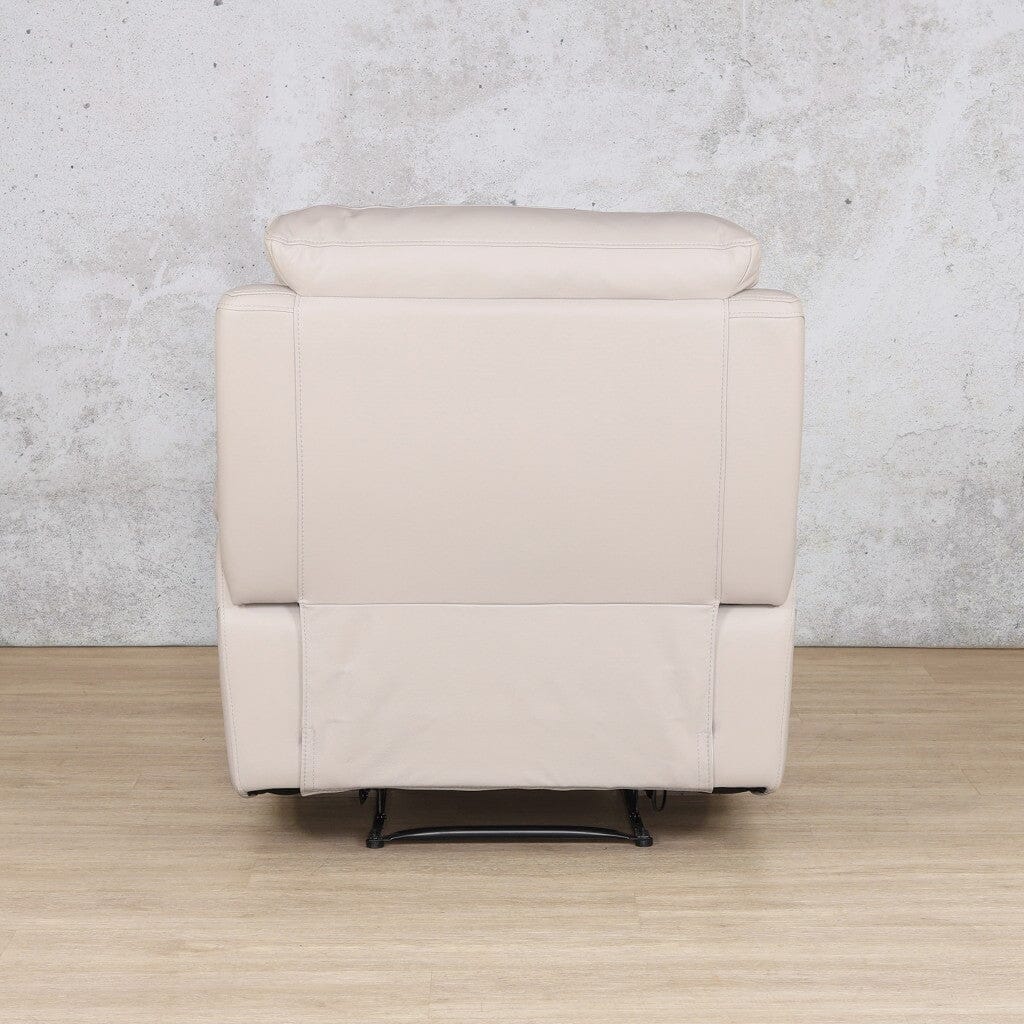 Capri 1 Seater Leather Recliner Leather Recliner Leather Gallery Grey